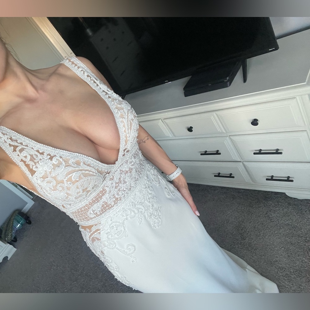 Designer Wedding Dress - Picture 10 of 11
